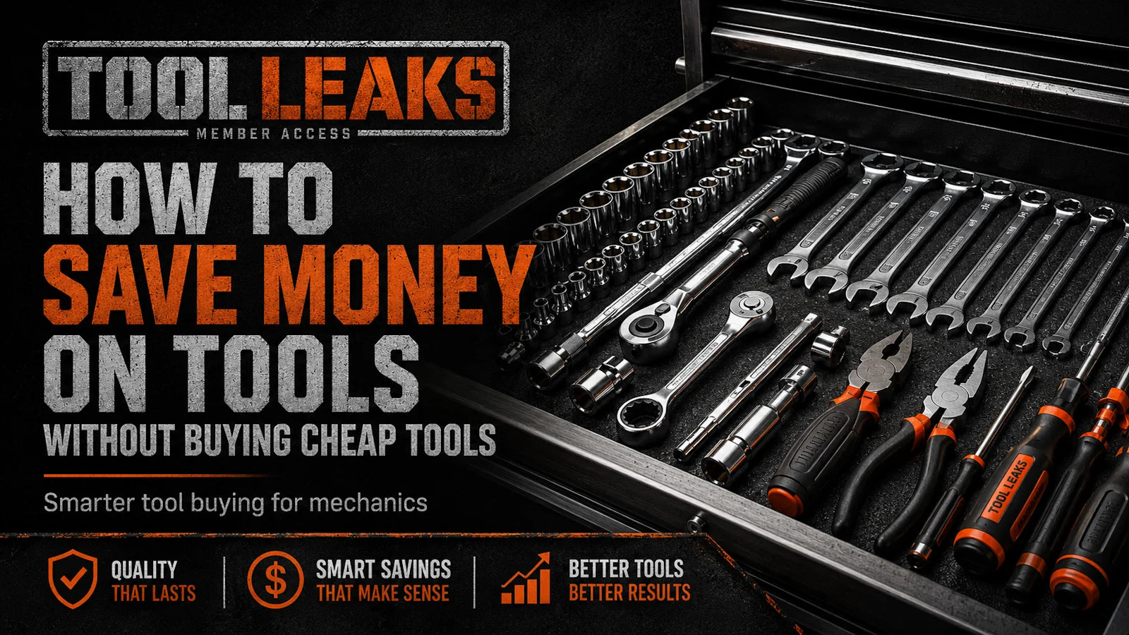 Save Money on Tools Without Buying Cheap Tools