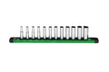 13-PIECE 1/4D METRIC SOCKET SET