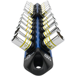 Astro 914VB 1/4" Drive V12 Locking Magnetic Socket Organizer