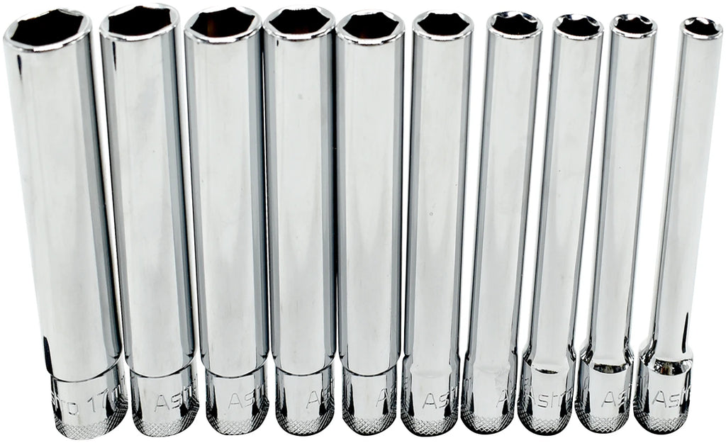 Astro 4110 10pc 3/8" Drive Extra Deep Metric Socket Set