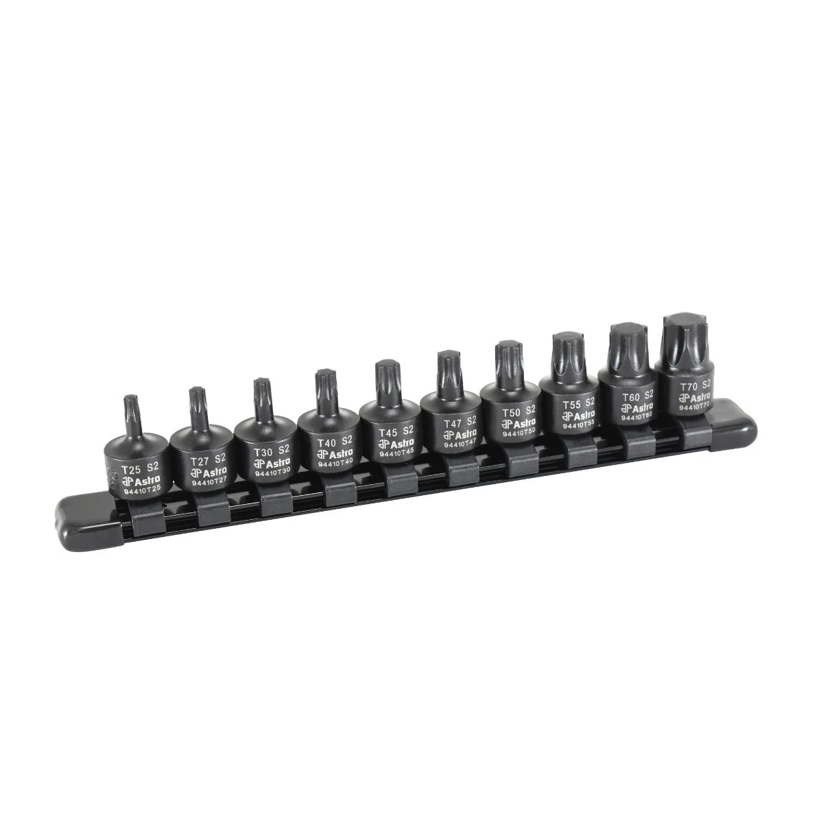 Astro 94410T 10pc 3/8" Drive Nano Impact Torx Bit Sockets