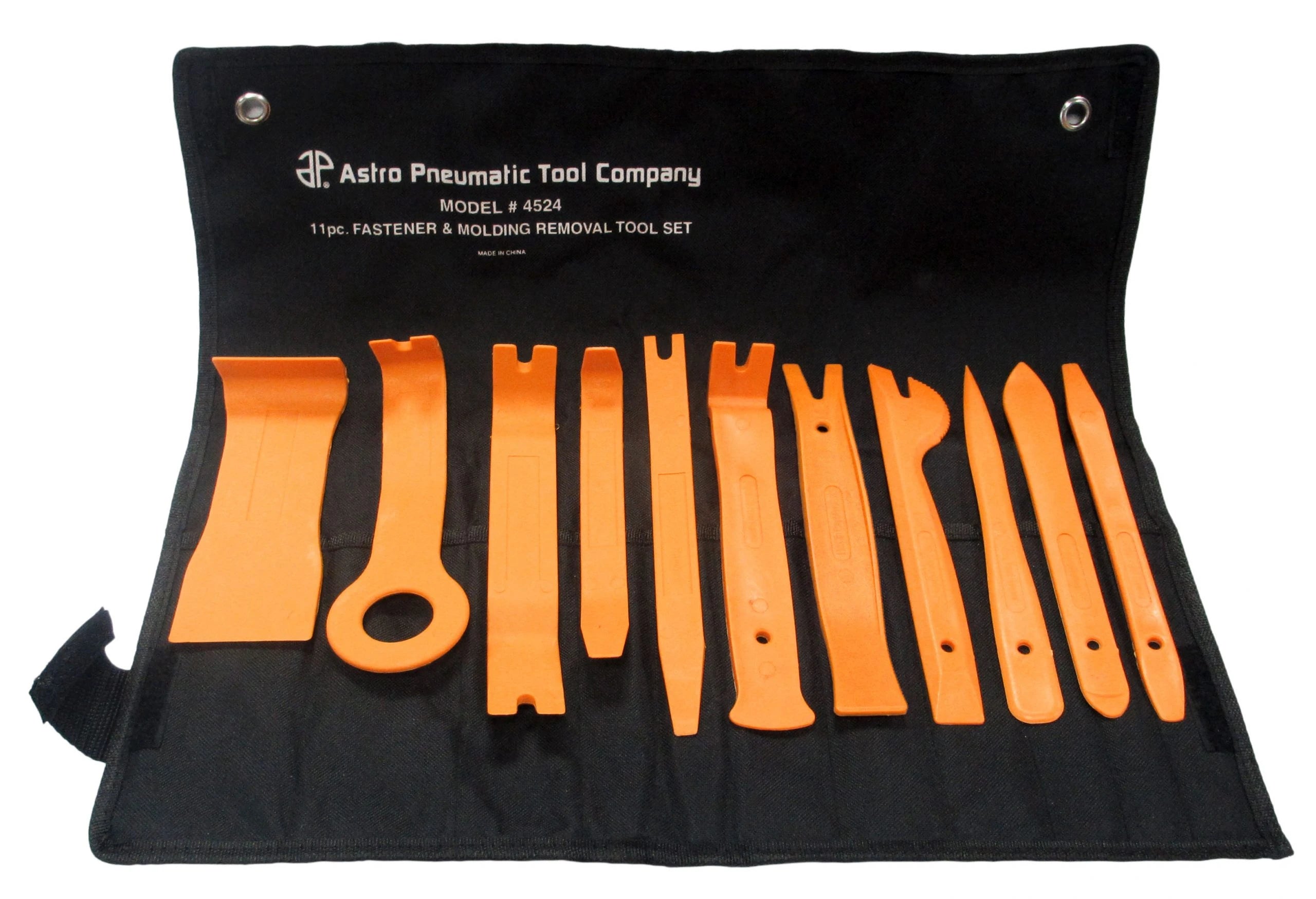 Astro 4524 11pc. Auto Fastener & Molding Removal Tool Set