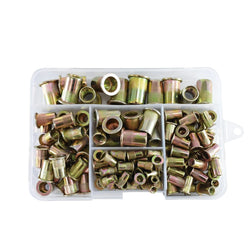 Astro RN120 120pc Steel Rivet Nut Set - SAE