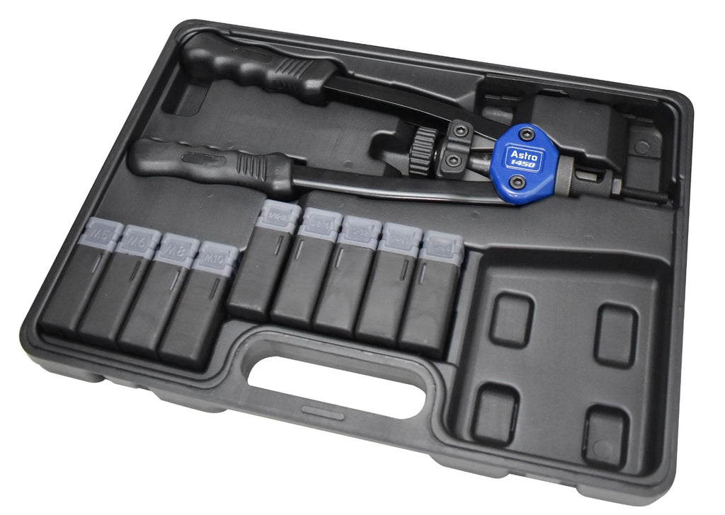 Astro 1450 13" Plusnut and XL Rivet Nut Setter Kit Metric &