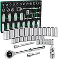 SK 34-Piece 1/2" Drive SAE Chrome Socket Set