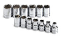 SK 13-Piece 3/8" Drive Standard 6 Point Metric Socket Set