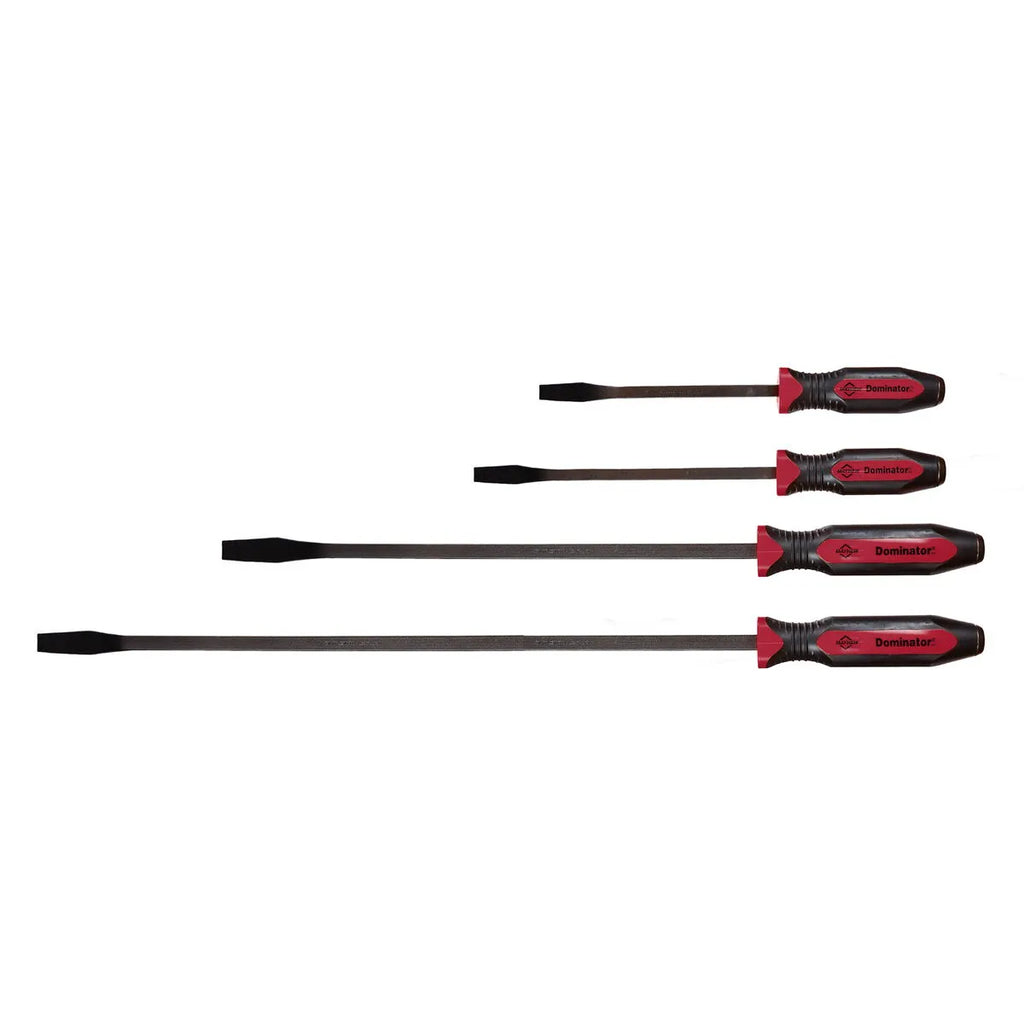 4 PC Dominator® Pro Straight Pry Bar Set