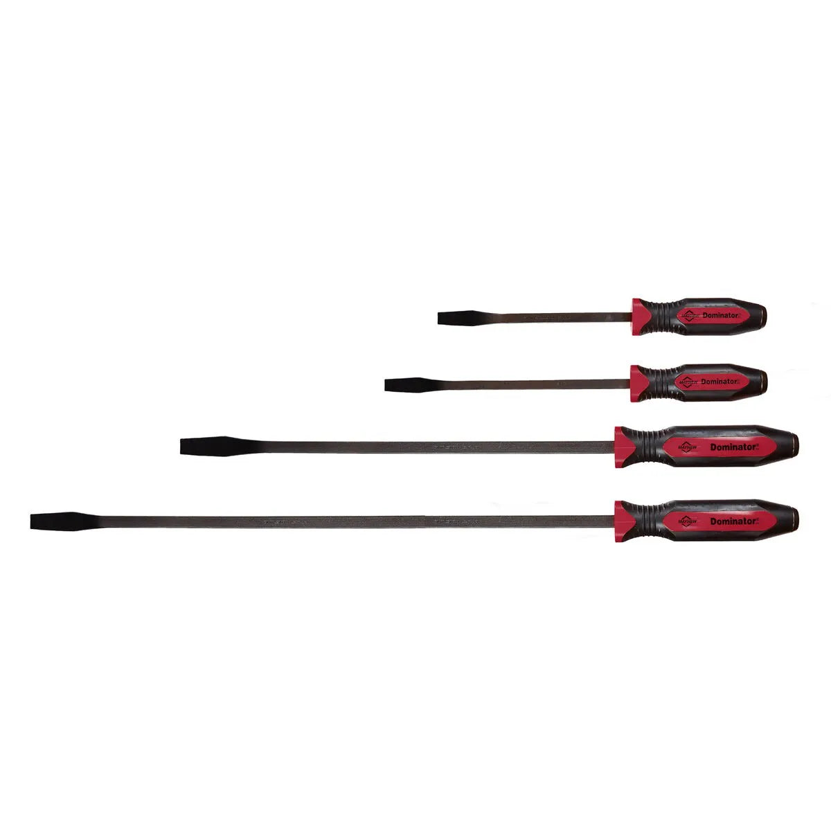 4 PC Dominator® Pro Straight Pry Bar Set