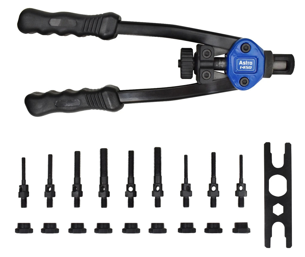 Astro 1450 13" Plusnut and XL Rivet Nut Setter Kit Metric &