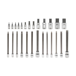 26 PC Metric Hex Master Socket Bit Set