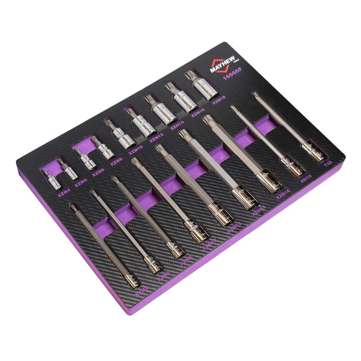 18 PC Triple Square Master Socket Bit Set