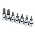 SK 7-Piece 3/8" Drive Hex Bit Socket Set