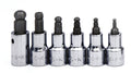 SK 6-Piece 3/8" Drive Long Ball Hex Bit Socket Set