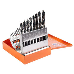 KnKut 21 Piece Jobber Length Drill Bit Set 1/16"-3/8" by 64ths