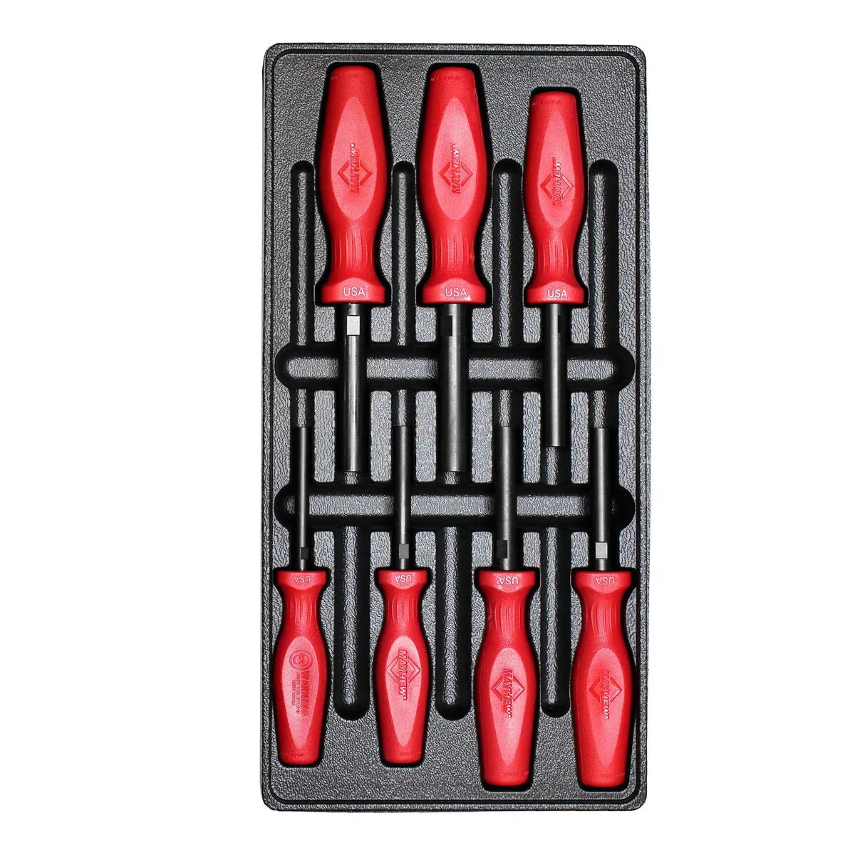 7 PC SAE Hollow Nutdriver Set