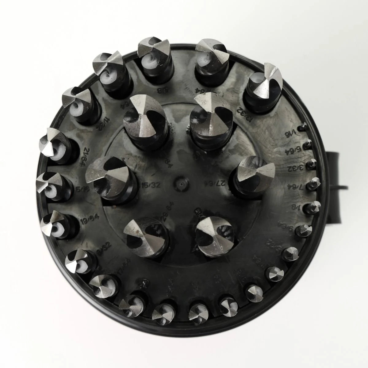KnKut 29 Piece Drill Buddy Jobber Length Drill Bit Set with 3/8" Reduced Shank