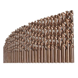 KnKut 29 Piece Left Hand Jobber Length Drill Bit Set 1/16"-1/2" by 64ths