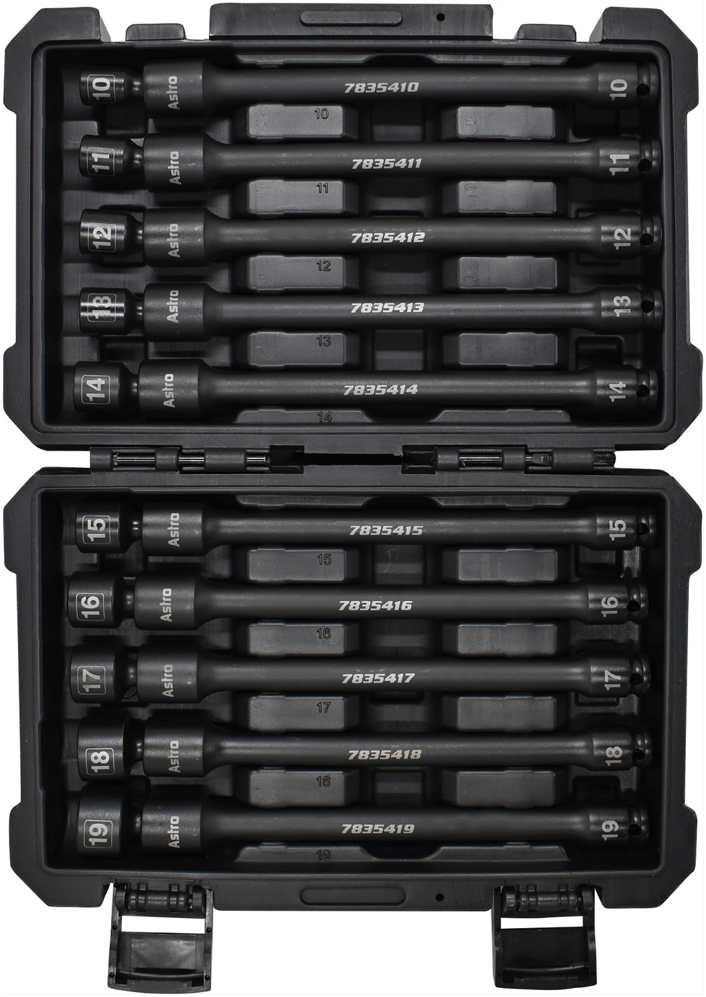 Astro 78354 10pc 3/8" Drive 6Pt Pinless Univ. Torque-Saver