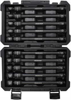Astro 78354 10pc 3/8" Drive 6Pt Pinless Univ. Torque-Saver