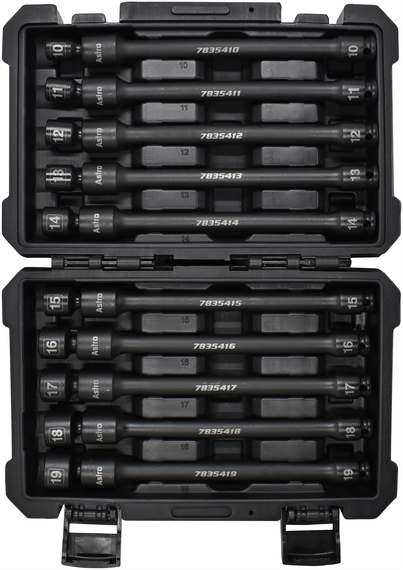 Astro 78354 10pc 3/8" Drive 6Pt Pinless Univ. Torque-Saver