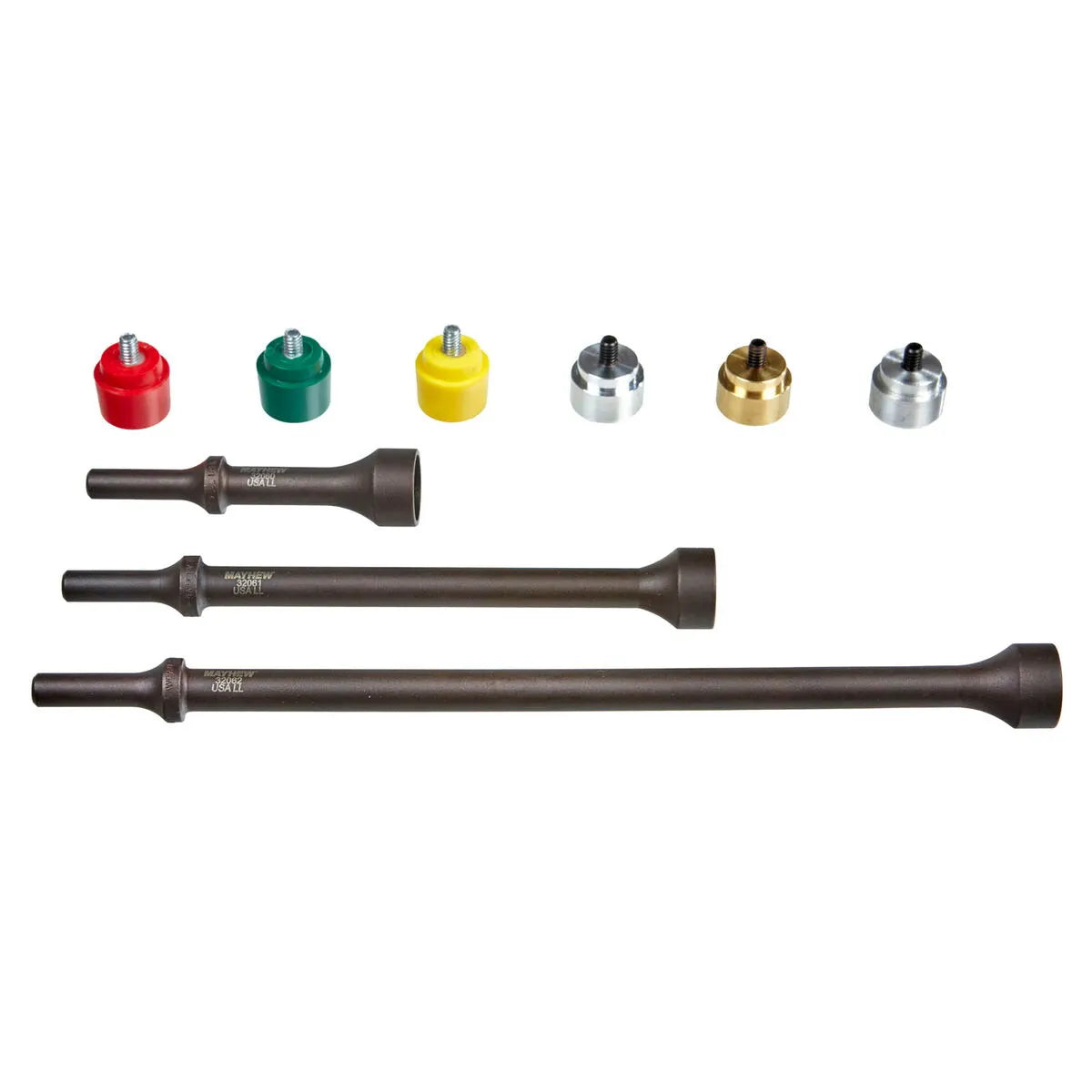 9 PC Replaceable Tip Hammer Set