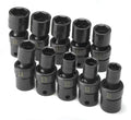 SK 10-Piece 3/8" Drive Swivel Metric Impact Socket Set