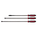 3 PC Dominator® Pro Straight & Curved Pry Bar Set
