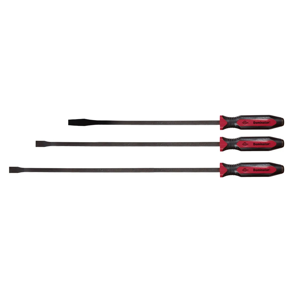 3 PC Dominator® Pro Straight & Curved Pry Bar Set