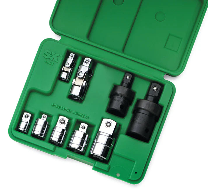 SK 9-Piece Universal Joint & Adapter Set