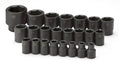 SK 23-Piece 1/2" Drive 6 Point Metric Impact Socket Set
