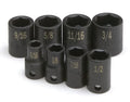 SK 8-Piece 3/8" Drive Standard SAE Impact Socket Set