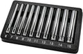 Astro 4111 10PC 1/4" Drive Extra Deep Metric Socket Set