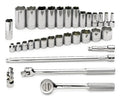 SK 32-Piece 3/8" Drive 6 Point Chrome Socket Set