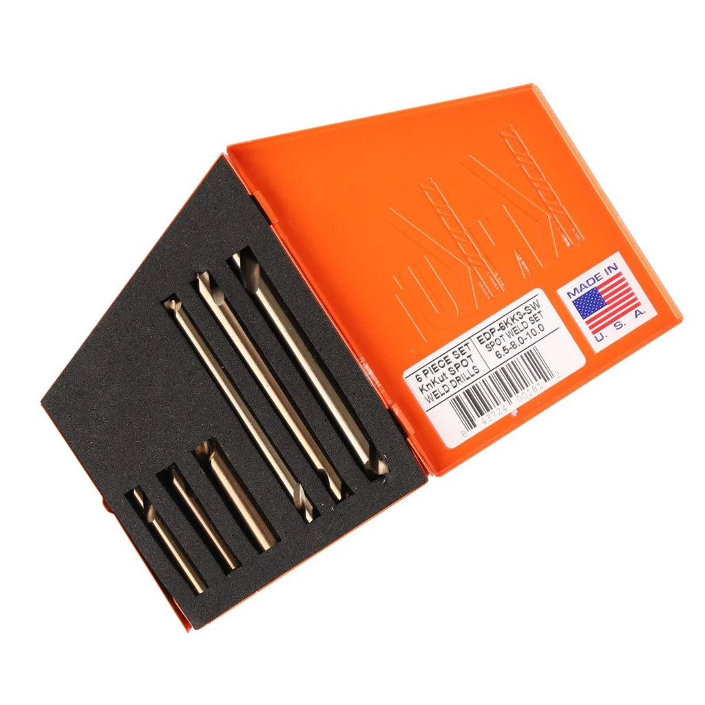 KnKut 6 Piece Spot-Weld Drill Set
