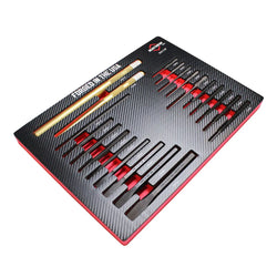 21 PC Punch & Chisel Foam Set
