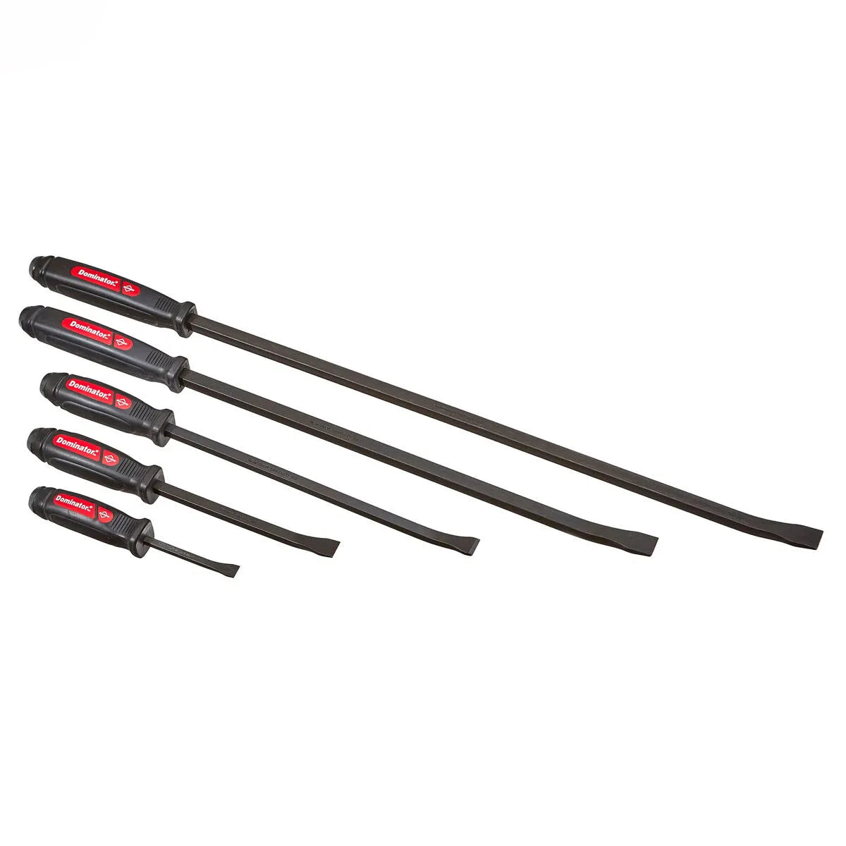 5 PC Dominator® Curved Screwdriver Pry Bar Set