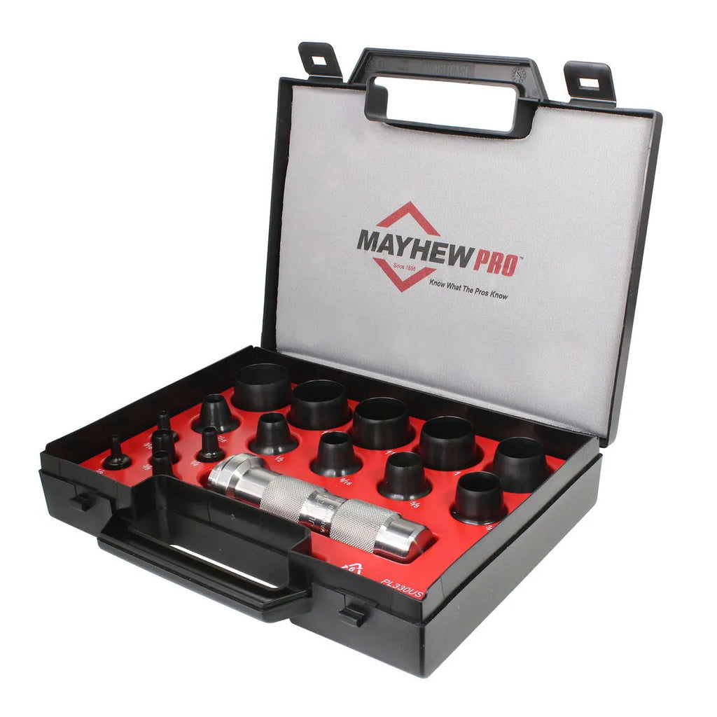 16 PC Hollow Punch Set (SAE)