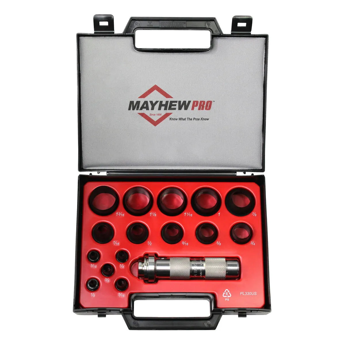 16 PC Hollow Punch Set (SAE)