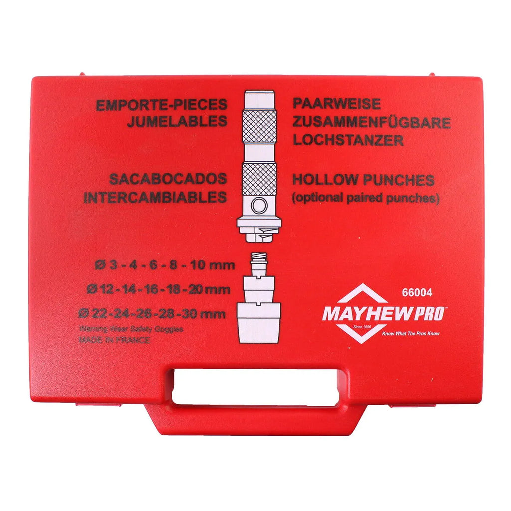 16 PC Hollow Punch Set (Metric)
