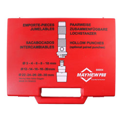 16 PC Hollow Punch Set (Metric)