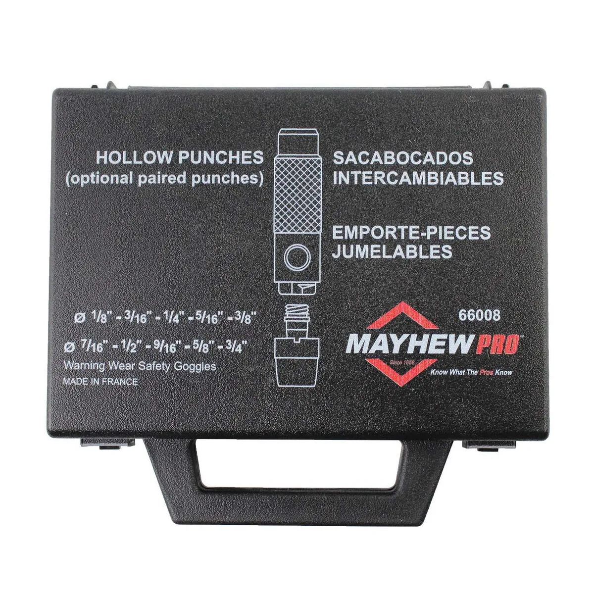 11 PC Hollow Punch Set (SAE)