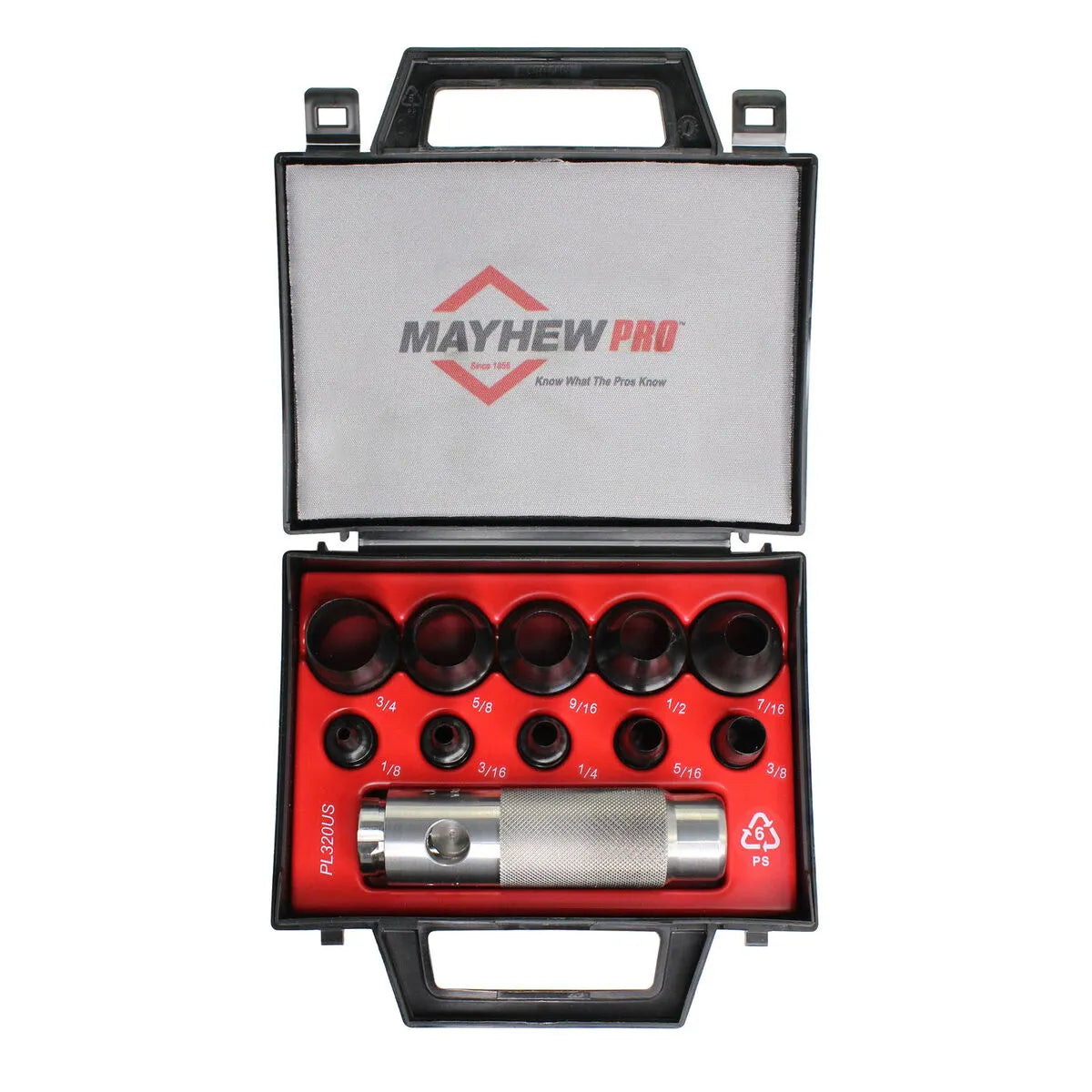 11 PC Hollow Punch Set (SAE)