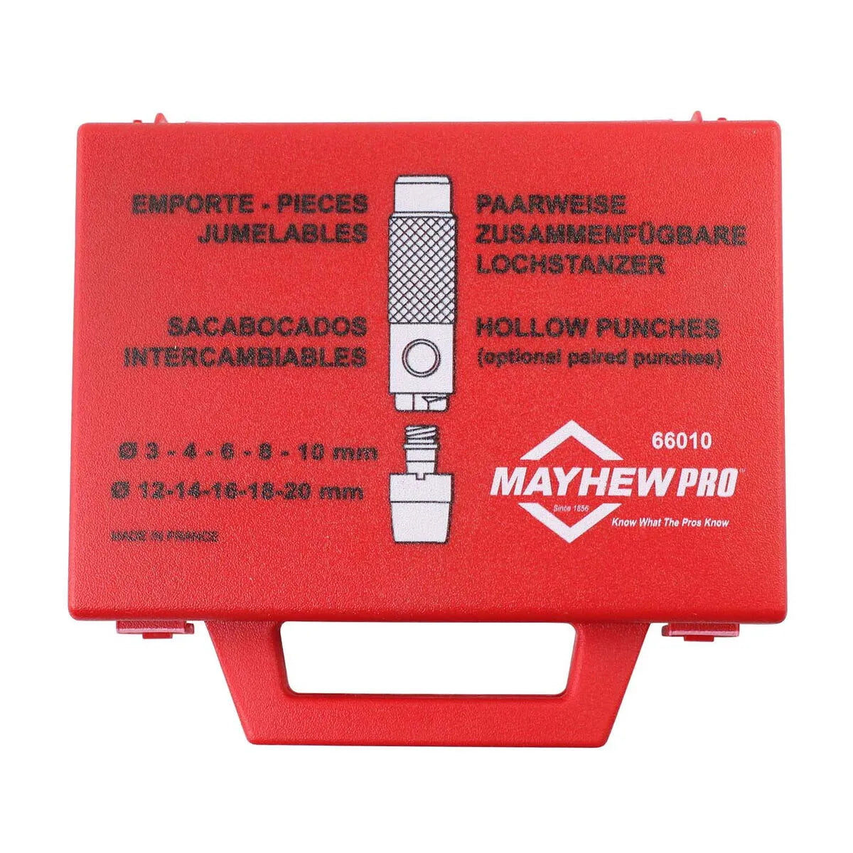 11 PC Hollow Punch Set (Metric)