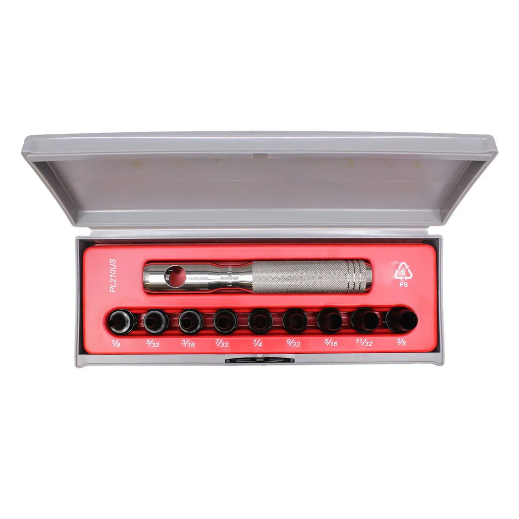 10 PC Hollow Punch Set (SAE)