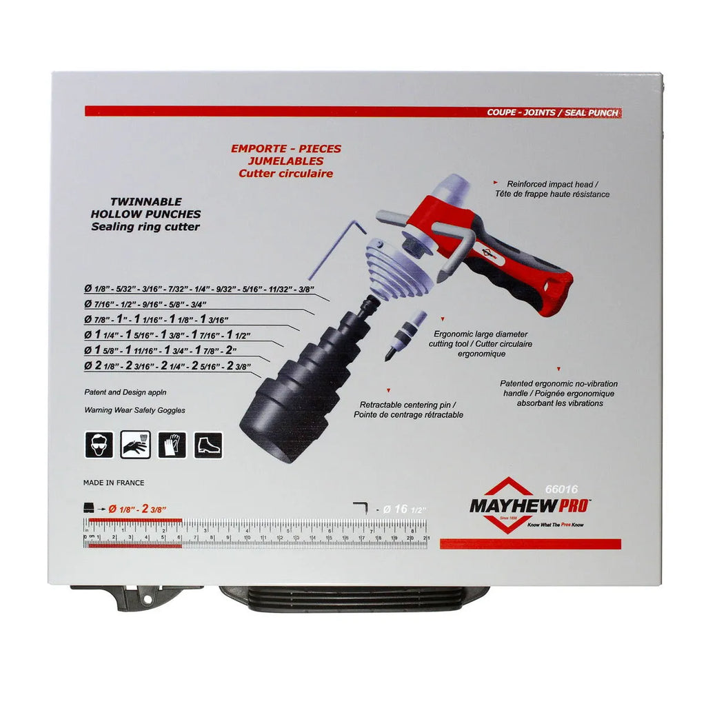 36 PC Hollow Punch Set (SAE)