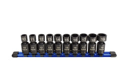 Astro 78344 10pc 3/8" Drive Nano Pinless Univ. Impact
