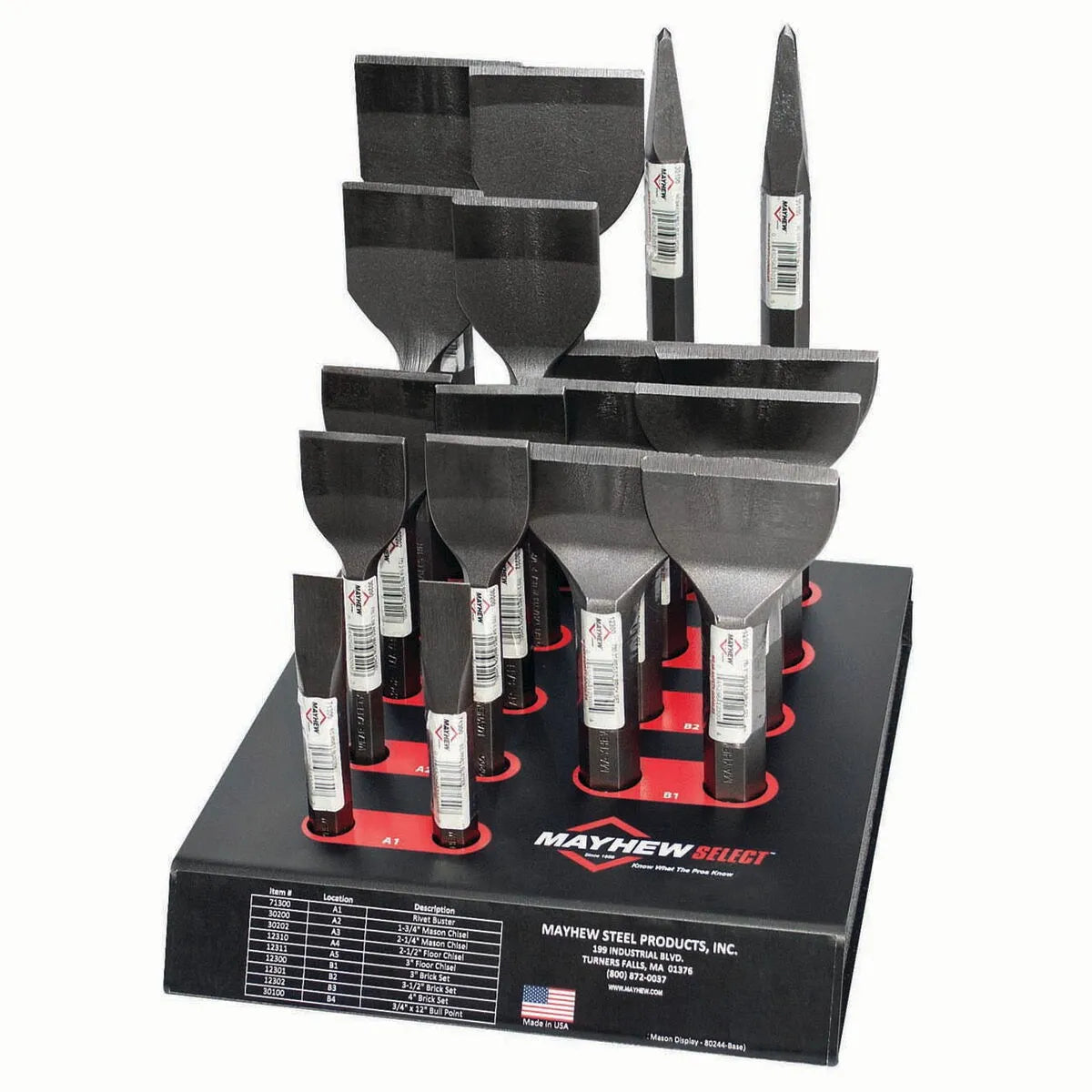 18 PC Masonry Display