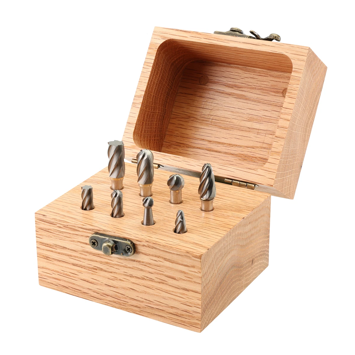 KnKut 8 Piece Alumacut Carbide Burr Set with 1/4" Shanks