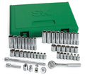 SK 48-Piece 1/4" Drive 6 Point SAE/Metric Chrome Socket Set