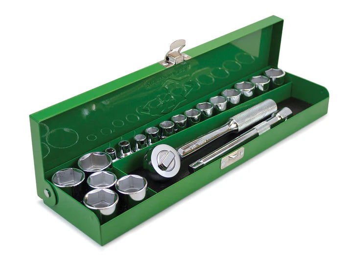 SK 20-Piece 3/8" Drive Metric Chrome Socket Set